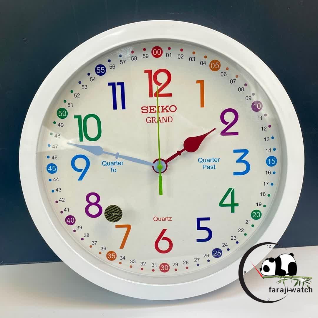 ساعت دیواری آموزشی مدل سیکو - تصویر 4