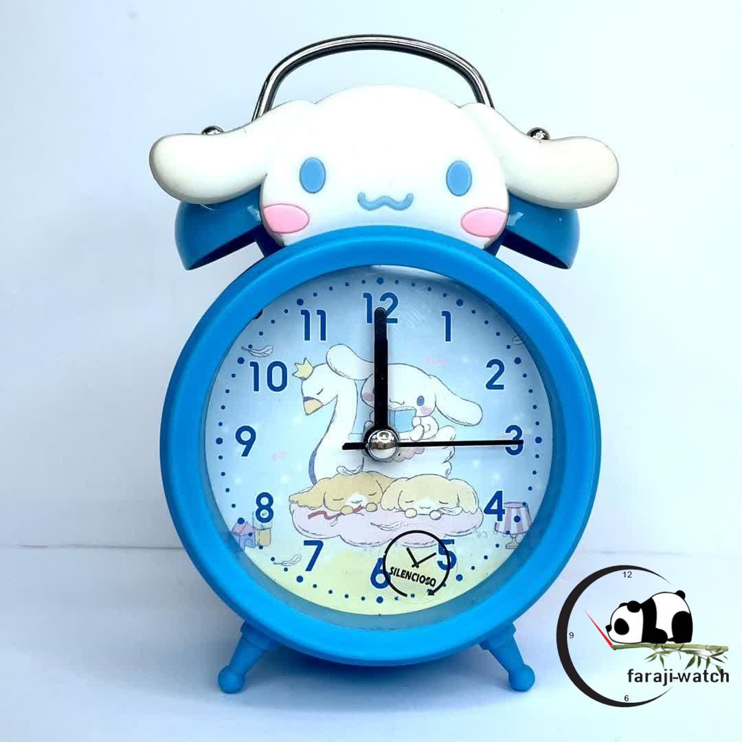 ساعت رومیزی زنگ دار طرح ببعی