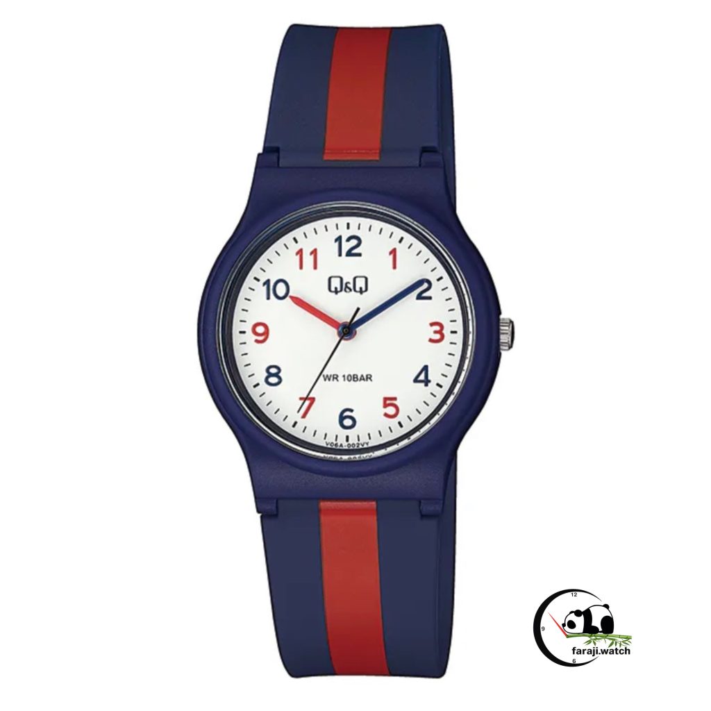 ساعت مچی دخترانه و پسرانه کیواندکیو مدل V06A-001VY
