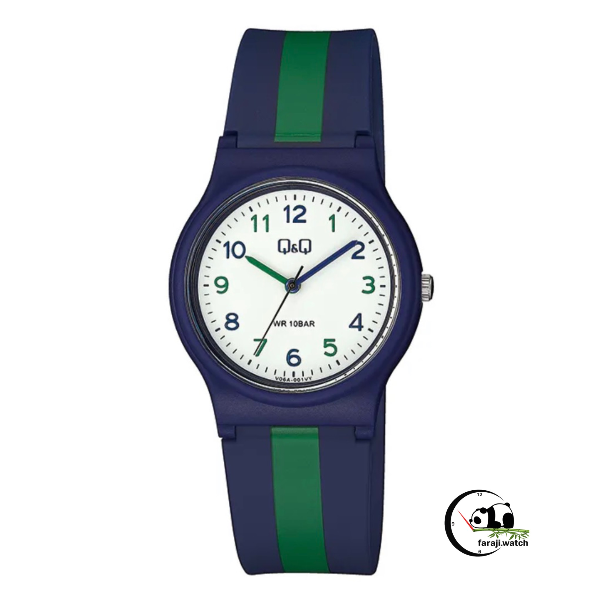ساعت مچی دخترانه و پسرانه کیواندکیو مدل V06A-001VY - تصویر 3