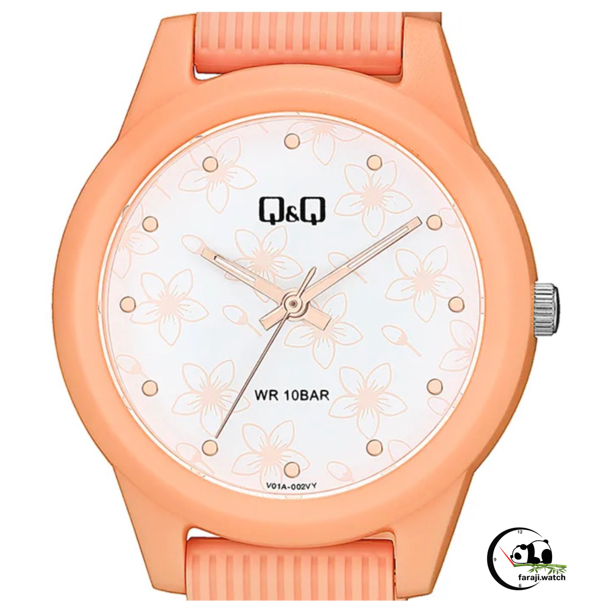 ساعت مچی زنانه کیو اند کیو مدل V01A-001VY - تصویر 10
