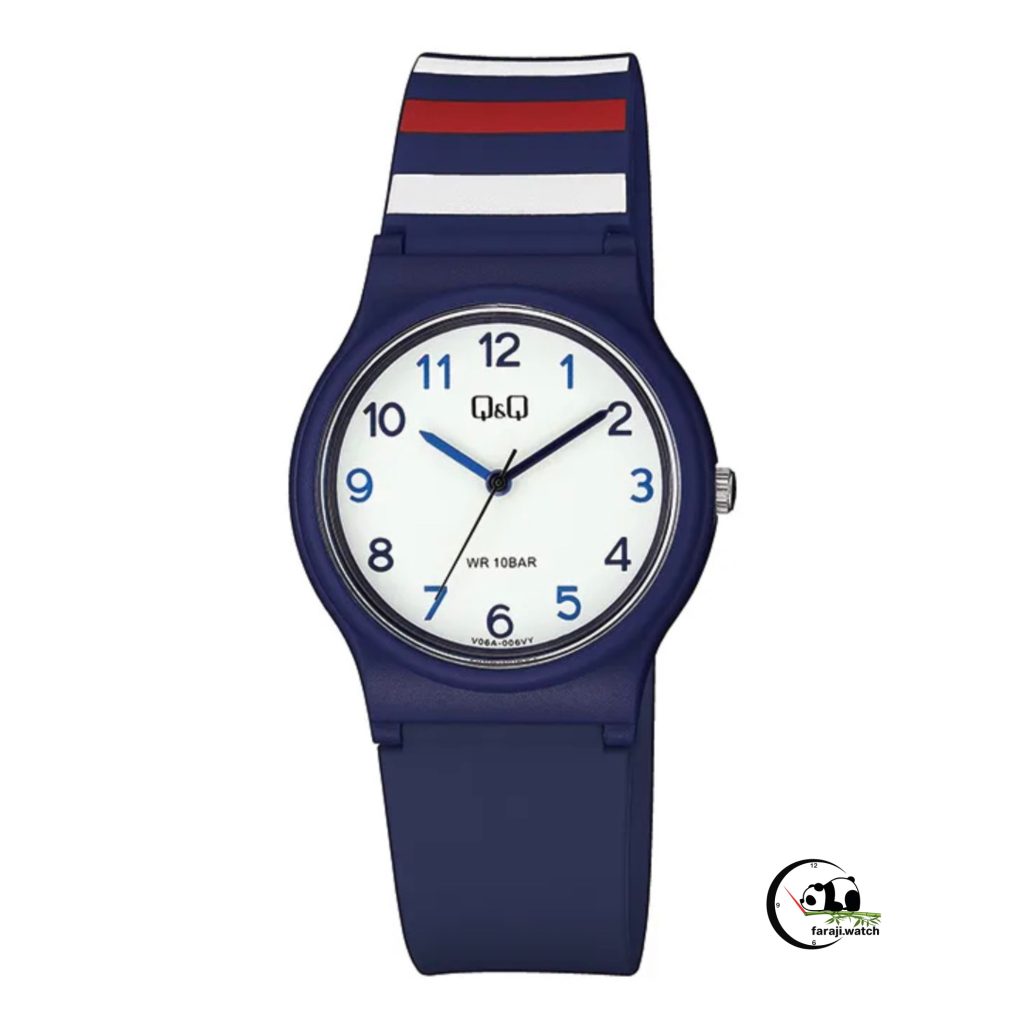 ساعت مچی دخترانه و پسرانه کیواندکیو مدل V06A-006VY